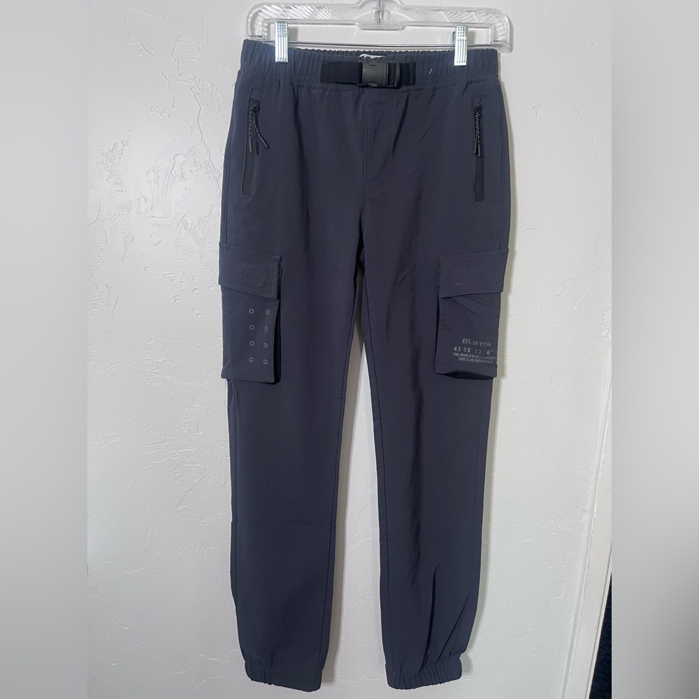 NEW Youth Rock Salt Charcoal Cargo Joggers Size‎ XL/ 18